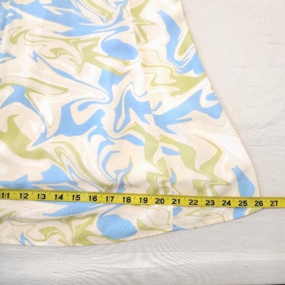 La Hearts PacSun Women's Sweatheart Swirl Print Dress Lined, Size MD - Picture 6 of 8